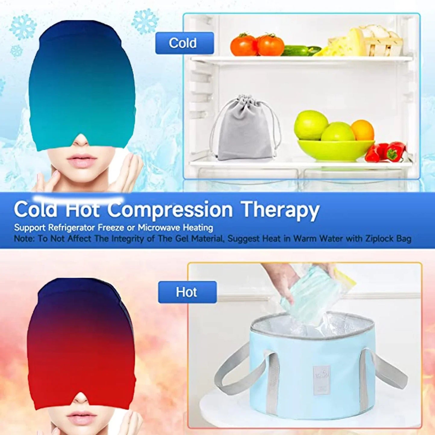 Soothing Ice Relief Hat